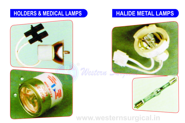 Lamp holder & Halide metal