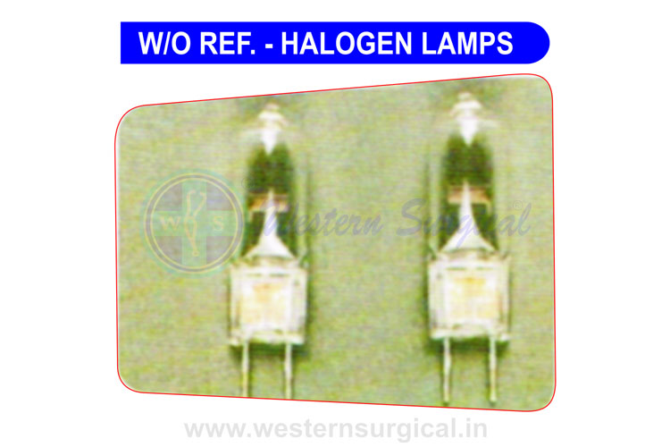 HALOGEN LAMP WITHOUT REFLACTOR
