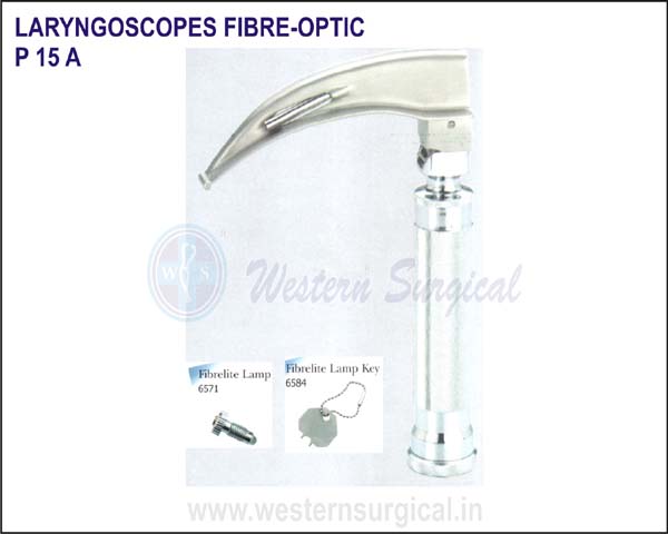 LARYNGOSCOPES FIBER - OPTIC