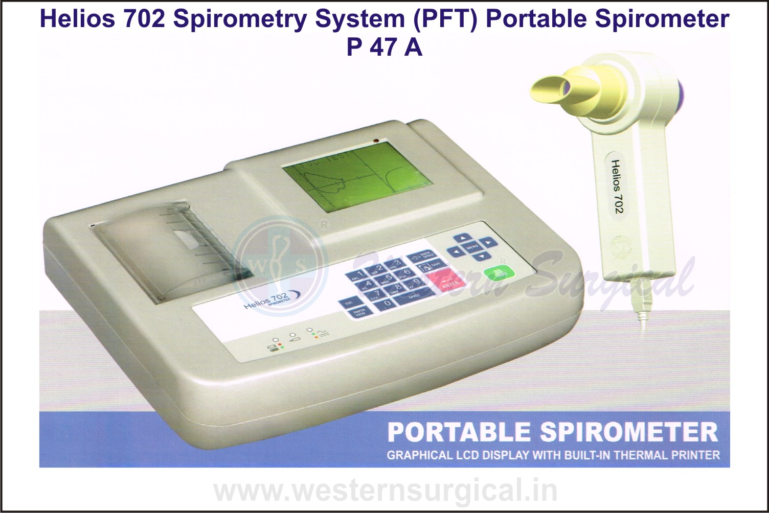 PORTABLE SPIROMETER