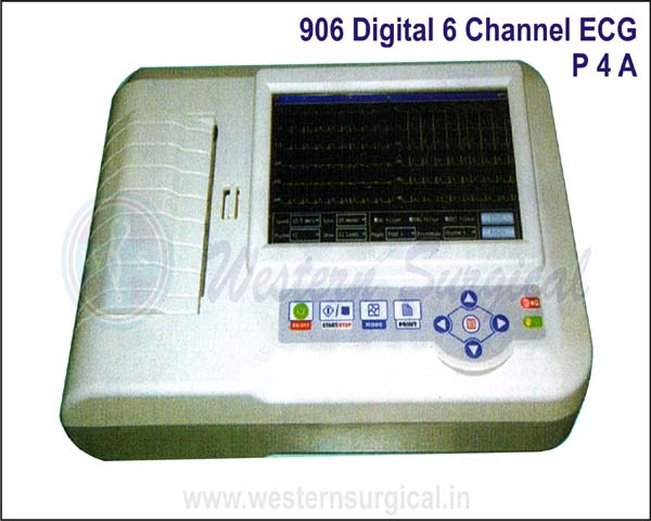 906 Digital 6 channel ECG