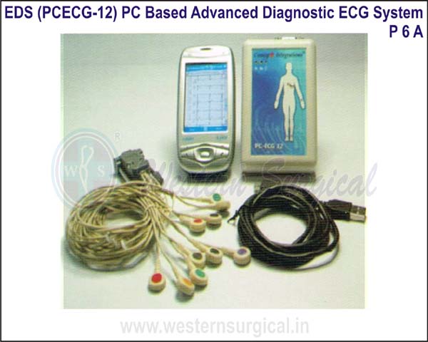 EDS (PCECG-12) Pc based advanced diagnostic ECG system