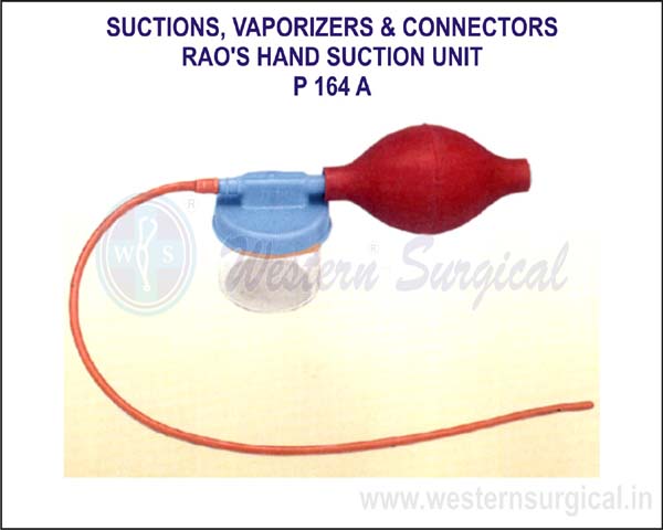RAO S HAND SUCTION UNIT 40 ml CAPACITY