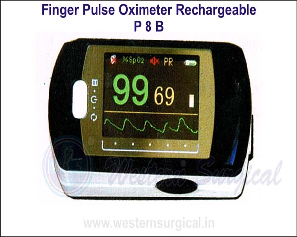 Finger Pulse Oximeter Rechargeable