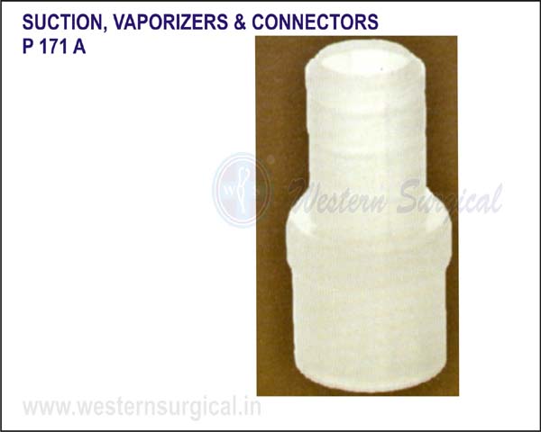 SUCTION VAPORIZERS & CONNECTORS - (Catheter Mounts)