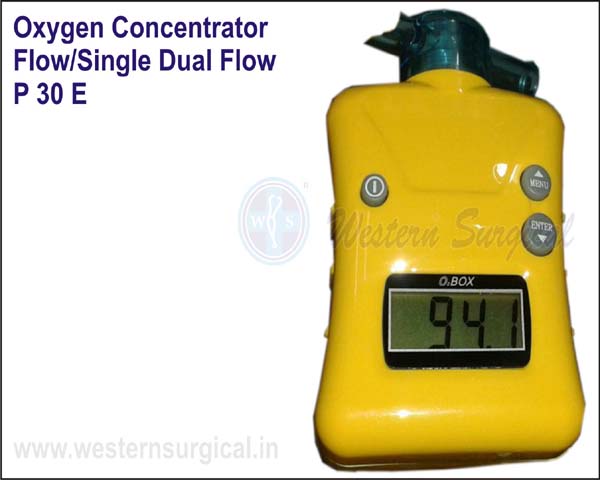 OXYGEN CONCENTRATOR FLOW/SINGLE DUAL FLOW(E)