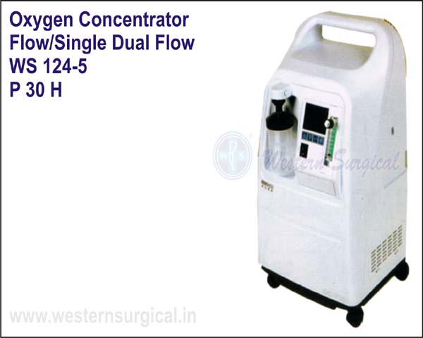 OXYGEN CONCENTRATOR FLOW/SINGLE DUAL FLOW(H)