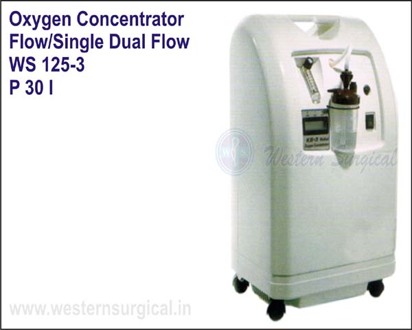 OXYGEN CONCENTRATOR FLOW/SINGLE DUAL FLOW(I)