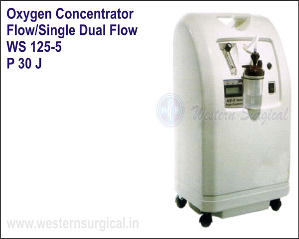 OXYGEN CONCENTRATOR FLOW/SINGLE DUAL FLOW(J)