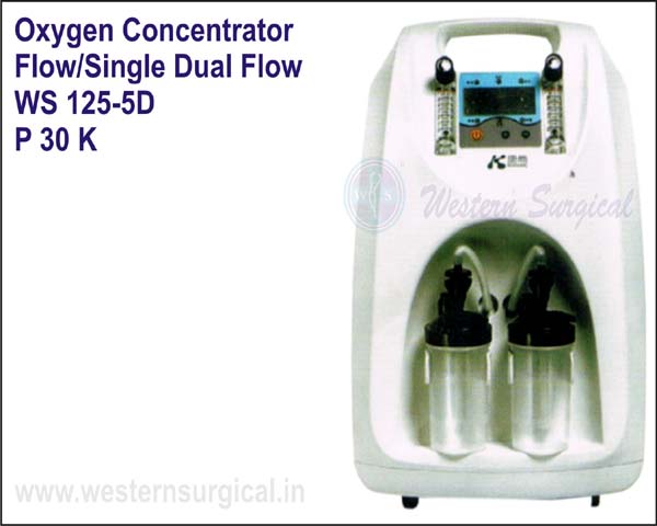 OXYGEN CONCENTRATOR FLOW/SINGLE DUAL FLOW(K)