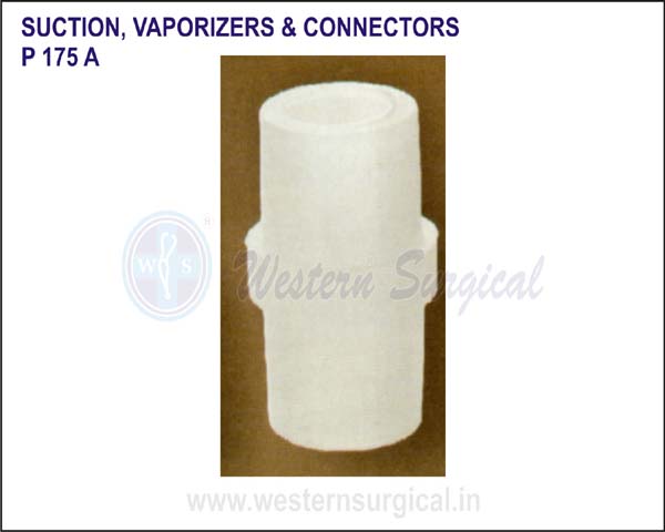 SUCTIONS, VAPORIZERS & CONNECTORS (CIRCUIT ADAPTORS - PLASTIC)