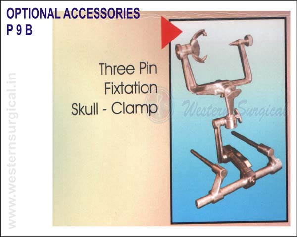 Three Pin Fixtation skull - clamp