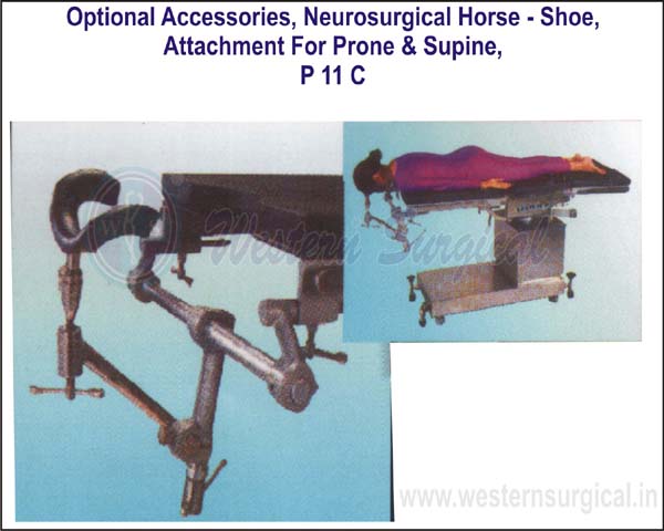 NEUROSURGICAL HORSE - SHOE ATTCHMENT FOR PHONE & SUPINE