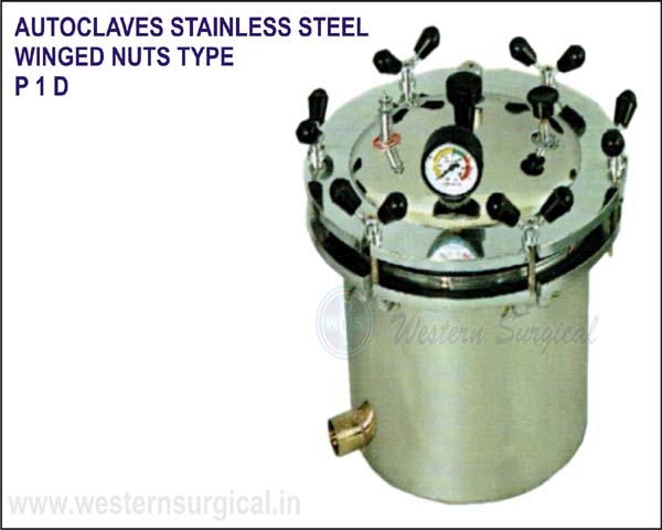 Wing Nut Type Autoclave