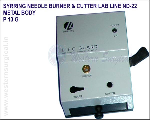 Needle Burner Hygienic Solution